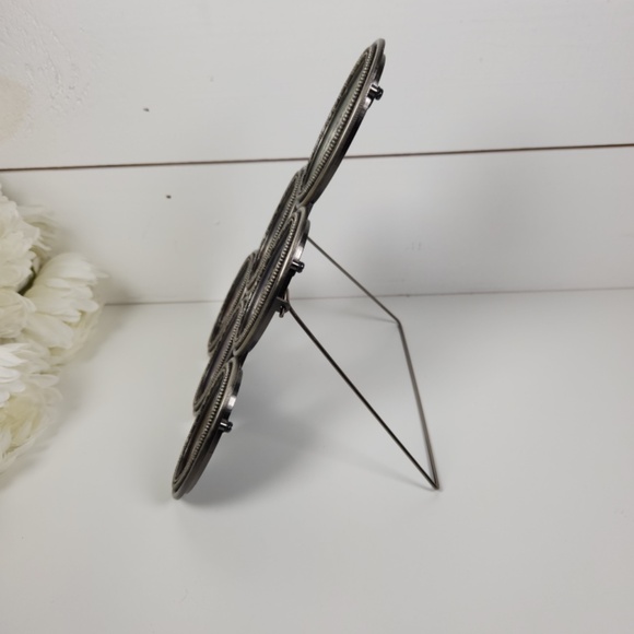 Burnes of Boston Revere 6 Oval Pewter Picture Frame - Classic Decorative Frames - Picture 6 of 8